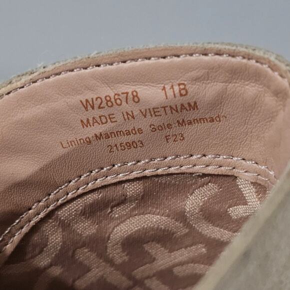 Cole Haan Elyse Ankle Bootie Womens 11 Latte Tan Suede Pointed Toe Dressy Heel - Picture 15 of 16